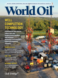 World Oil magazine cover May 2023
